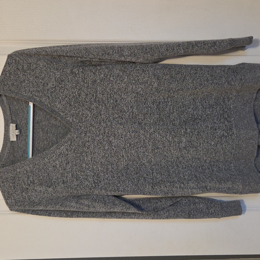 Lucky Brand Black, White, Gray Tunic. Size M